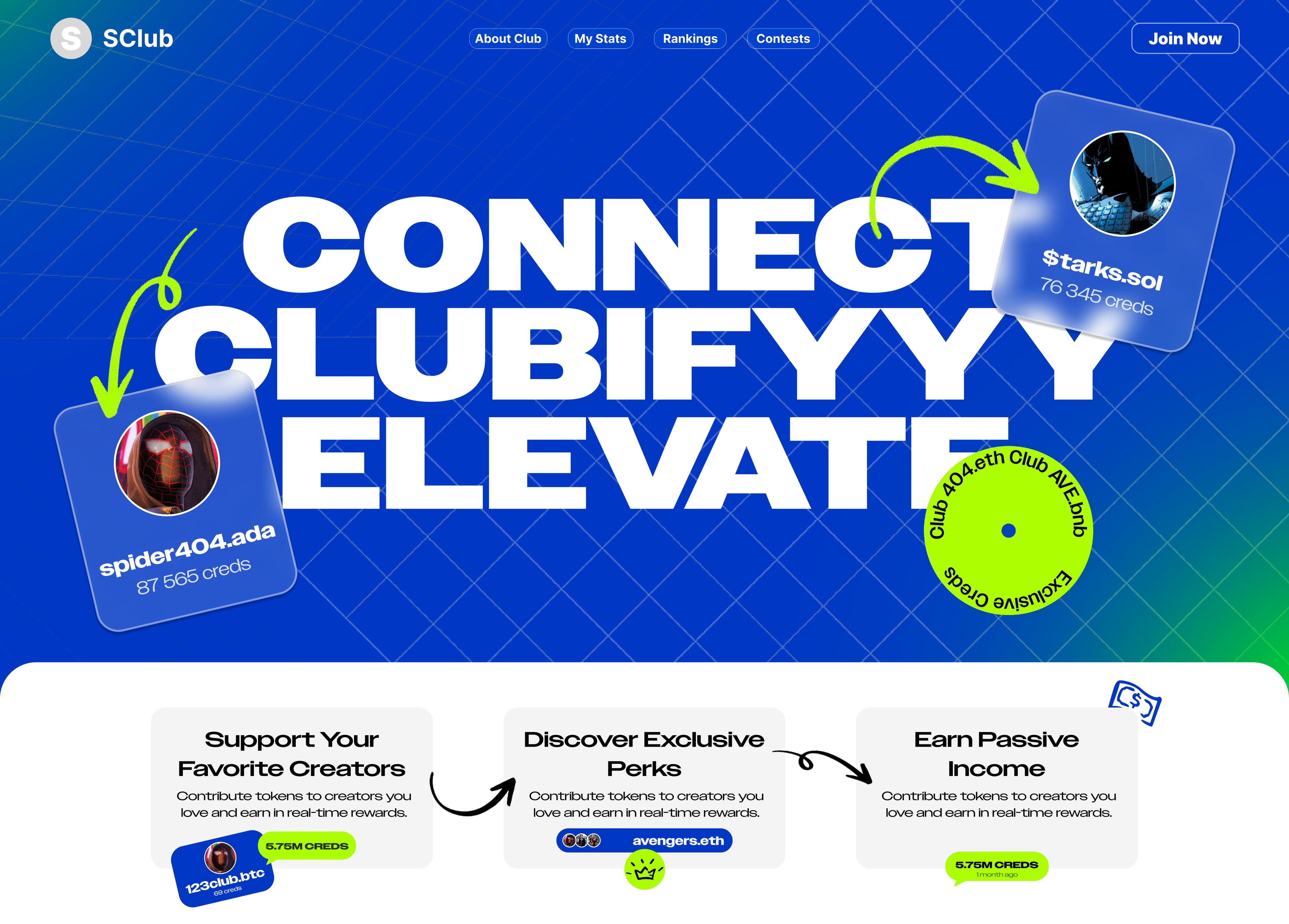 SClub: Connect, Clubify, Elevate